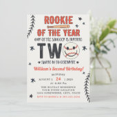 ルーキーオブザイヤー第2誕生日野球パーティー 招待状 (スタンド正面)