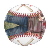 ルーキーオブザイヤー誕生日キープサケ野球 野球ボール (正面)