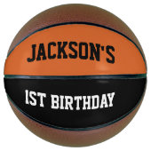 ルーキーオブザイヤー誕生日ボーイ バスケットボール (正面)