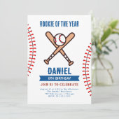 ルーキーオブザイヤー誕生日野球パーティー 招待状 (スタンド正面)