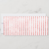 ルーキーオブザイヤー野球チケット誕生日 招待状 (裏面)