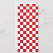 ルーキーオブザイヤー野球チケット1歳 招待状 (裏面)