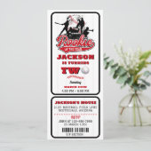 ルーキーオブザイヤー野球チケット2歳 招待状 (スタンド正面)