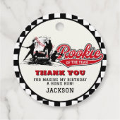 ルーキーオブザイヤー野球バースデーパーティーカスタム フェイバータグ (裏面)