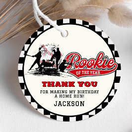 ルーキーオブザイヤー野球バースデーパーティーカスタム フェイバータグ