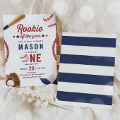 ルーキーオブザイヤー野球第1期パーティー 招待状