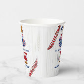 ルーキーオブザイヤー野球誕生日紙カップ 紙コップ (右)