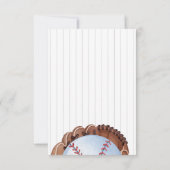 ルーキーオブザイヤー1歳の誕生日サンキューカード サンキューカード (裏面)