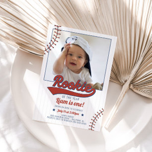 ルーキーオブザイヤー 誕生日1歳 招待状