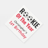 ルーキーサッカー第1回バースデーナプキンス スタンダードランチョンナプキン (角)