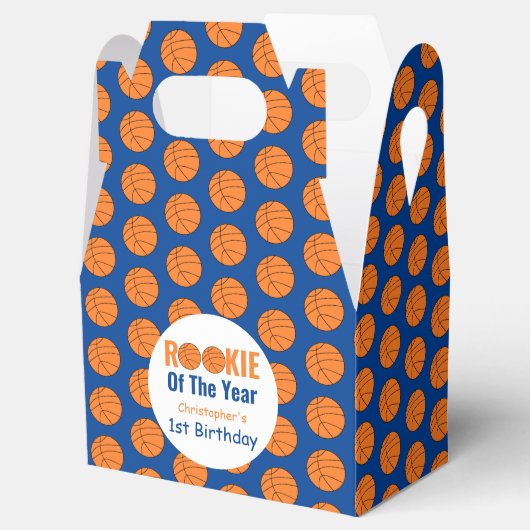 ルーキーバスケットボール1回目の誕生日 フェイバーボックス (オープン)