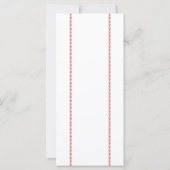 ルーキーベースボールフォトブルーボーイワンバースデー招待状 (裏面)