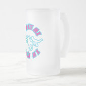 ルーキーロイアMXフロストマグ フロストグラスビールジョッキ (正面右)