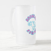 ルーキーロイアMXフロストマグ フロストグラスビールジョッキ (正面左)