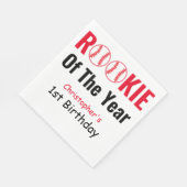 ルーキー野球1歳 スタンダードランチョンナプキン (角)