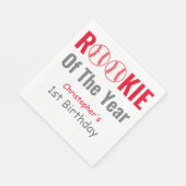 ルーキー野球1歳 スタンダードランチョンナプキン (角)