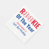 ルーキー野球1歳 スタンダードランチョンナプキン (角)