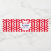 ルーキー野球1歳 ペットボトルラベル (シングルラベル)