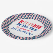 ルーキー野球1歳 ペーパープレート (アングル)