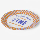 ルーキー野球1歳 ペーパープレート (アングル)