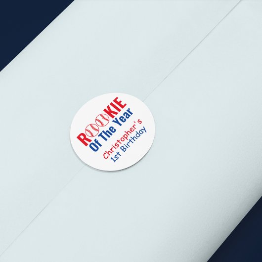 ルーキー野球1歳 ラウンドシール