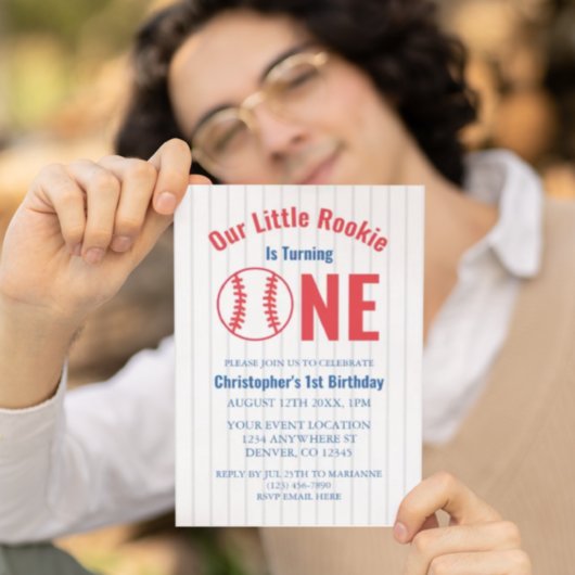 ルーキー野球1歳 招待状