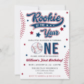 ルーキー・オブ・ザ・イヤー野球第1回バースデーパーティー 招待状 (正面)