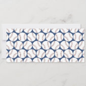 ルーキー・オブ・ザ・イヤー1歳の誕生日チケット招待状 招待状 (裏面)