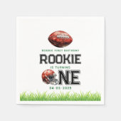 ルーキー・オブ・ザ・イヤー1thバースデーサッカー少年 スタンダードカクテルナプキン (正面)