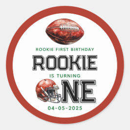 ルーキー・オブ・ザ・イヤー1thバースデーサッカー少年 ラウンドシール