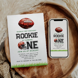 ルーキー・オブ・ザ・イヤー1thバースデーサッカー少年 招待状