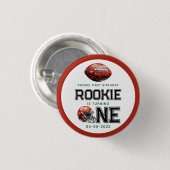ルーキー・オブ・ザ・イヤー1thバースデーサッカー少年 缶バッジ (正面&裏面)