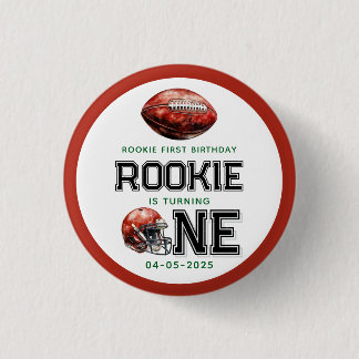 ルーキー・オブ・ザ・イヤー1thバースデーサッカー少年 缶バッジ