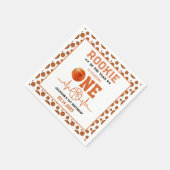 ルーキー・オブ・ザ・イヤー1thバースデーバスケットボール スタンダードカクテルナプキン (角)