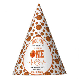 ルーキー・オブ・ザ・イヤー1thバースデーバスケットボール パーティーハット