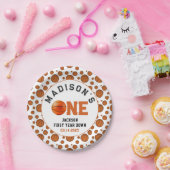 ルーキー・オブ・ザ・イヤー1thバースデーバスケットボール ペーパープレート (パーティー)