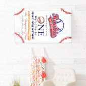 ルーキー・オブ・ザ・イヤー1th birthday baseball 横断幕 (インサイチュ)