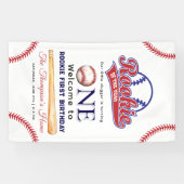 ルーキー・オブ・ザ・イヤー1th birthday baseball 横断幕 (横)