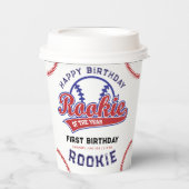 ルーキー・オブ・ザ・イヤー1th birthday baseball 紙コップ (正面)