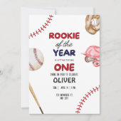 ルーキー・オブ・ザ・イヤー キッズパーティ 招待状 (正面)