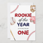 ルーキー・オブ・ザ・イヤー キッズパーティ 招待状 (裏面)