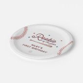 ルーキー・オブ・ザ・イヤー・ファースト・バースデーパーティー ペーパープレート (アングル)