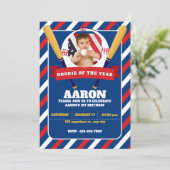 ルーキー・オブ・ザ・イヤー フォト キッズパーティー 招待状 (スタンド正面)