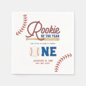 ルーキー・オブ・ザ・イヤー・ベースボール第1期パーティー スタンダードカクテルナプキン (正面)