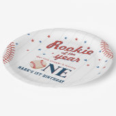 ルーキー・オブ・ザ・イヤー・ベースボール第1期パーティー ペーパープレート (アングル)