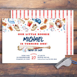 ルーキー・オブ・ザ・イヤー・ベースボール・バースデーパーティー 招待状