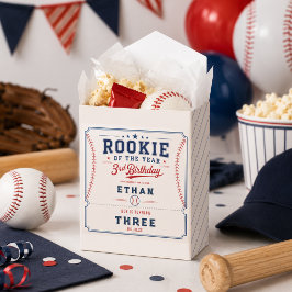 ルーキー・オブ・ザ・イヤー 野球 3歳の誕生日パーティー フェイバーボックス