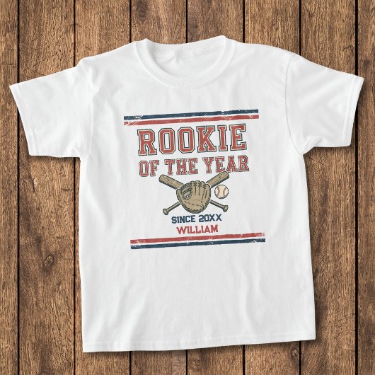 ルーキー・オブ・ザ・イヤー 野球 Tシャツ