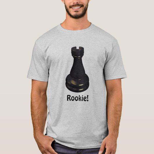 ルーキー!ルークチェスの駒 Tシャツ (正面)