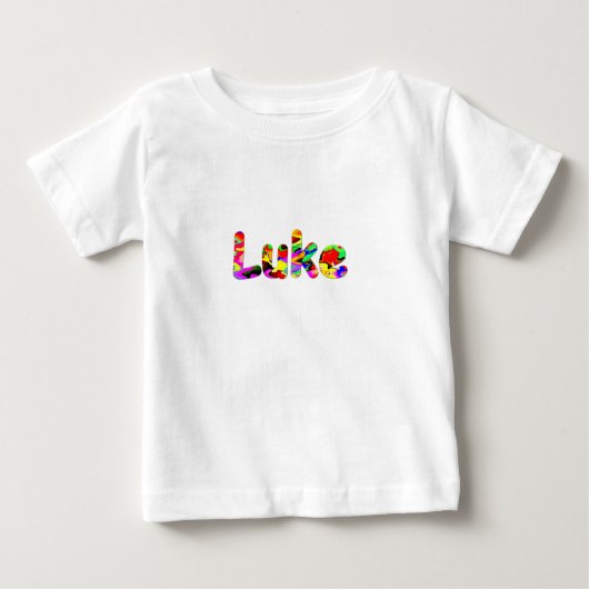 ルークのオリジナルTシャツデザイン ベビーTシャツ (正面)